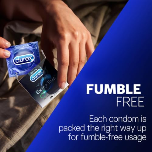 Image of Durex Extra Time Longer Lasting Condom - 4 pcs