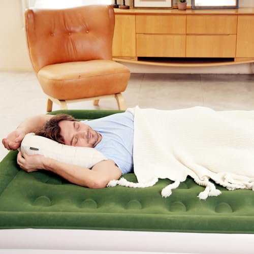 Air-Mattress-Queen-with-Built-in-Pump-Upgraded-Blow-Up-Bed-2-Mins-Quick-Self-Inflatable-with-Double-Air-chamber-16650lbs-Max-All-Night-No-Lost-Air-for-CampingHomePortable-Travel