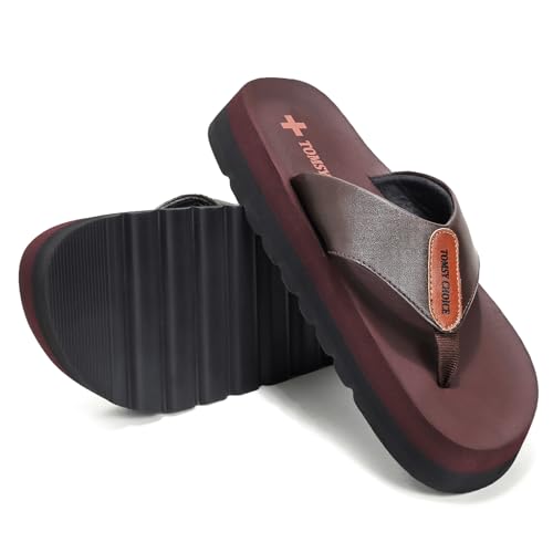 Image of EVA Flip Flops for Men | Soft & Lightweight EVA Sole | Comfortable Slippers for Indoor & Outdoor Use
