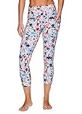 RBX Active Women's Seasonal Printed Capri Length Yoga Leggings