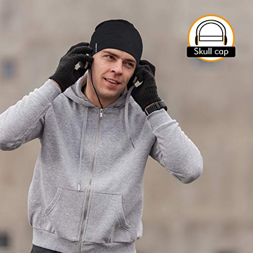 Empirelion 9" Multifunctional Lightweight Beanies Hats, Running Skull Cap Helmet Liner Sleep Caps For Men Women (Royal Melange, 1) #TOP7