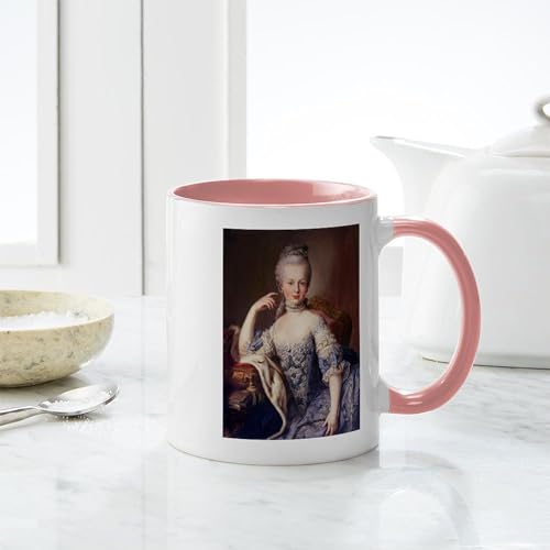 Taza de cerámica 11 oz Marie Antoinette miniatura 6