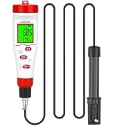 Digital Dissolved Oxygen Meter, GIDIGI Dissolved Oxygen Tester with ATC, DO Meter with 9.84ft DO ...