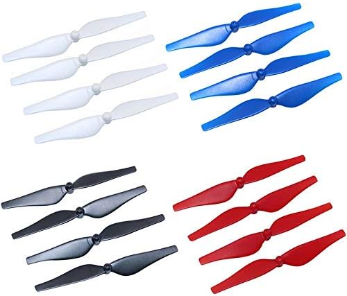 Miniatura 2 de 4pcs Propellers Quick Release Drone for DJI Tello Rc Quadcopter Props Blade Aircraft UAV Spare Parts Accessories (Spare Parts) (Color  05)