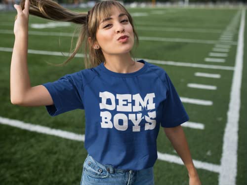 Expression Tees Dem Boys Dallas Football Youth T-Shirt, Soft Cotton Crewneck, Casual Fit, Trendy Graphic Tee4