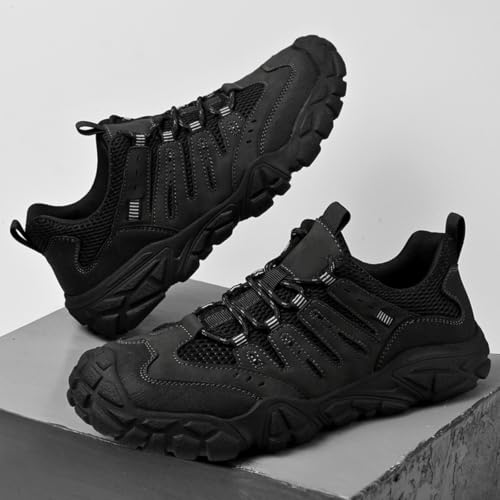 Chaussures imperméables randonnée hommes respirantes légères trail marche - 4