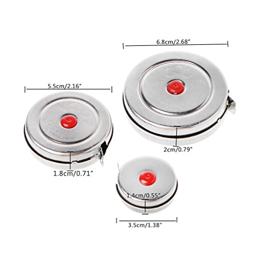 Cinta Métrica de Acero Inoxidable Retráctil 3m miniatura 6