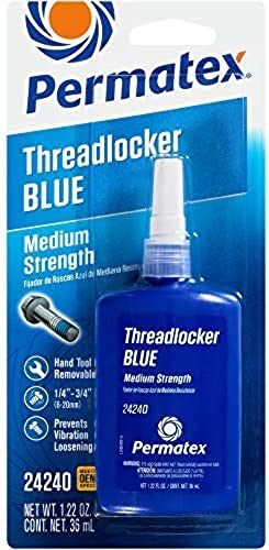 Permatex Threadlocker 1.22 Oz. Blue