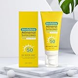 Face Sunblock - Lightweight Hydrating Sunscreen, Transparent Pore Friendly Lotion with Broad Spectrum Protection, Water Resistant Daily Guard, Ideal for Outdoor Sports Summer Vacations