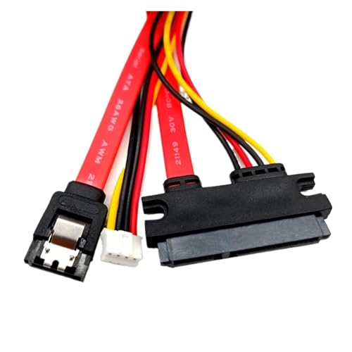 Cable de alimentación SATA macho a hembra 22 pines 0.5 m miniatura 3