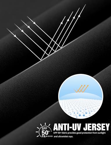 Zengjo Mens Long Sleeve Workout Shirts Light Weight Quick Dry UV/SPF Athletic T-Shirt Running Hiking with Thumb Holes4