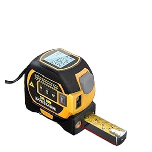 Hphph Digitales Maßband mit Laser Entfernungsmesser