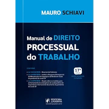 Capa do livro Manual de Direito Processual do Trabalho