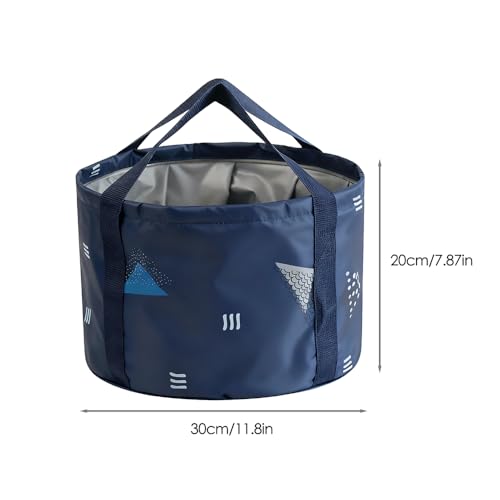 Tina portátil plegable para pies 18 L miniatura 2