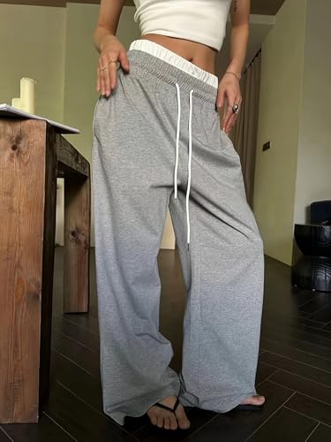 Image of dockstreet Women's /Unisex ONESOPEN Bottom Drawstring Pure Cotton Stretchable Baggy Jogger Pants