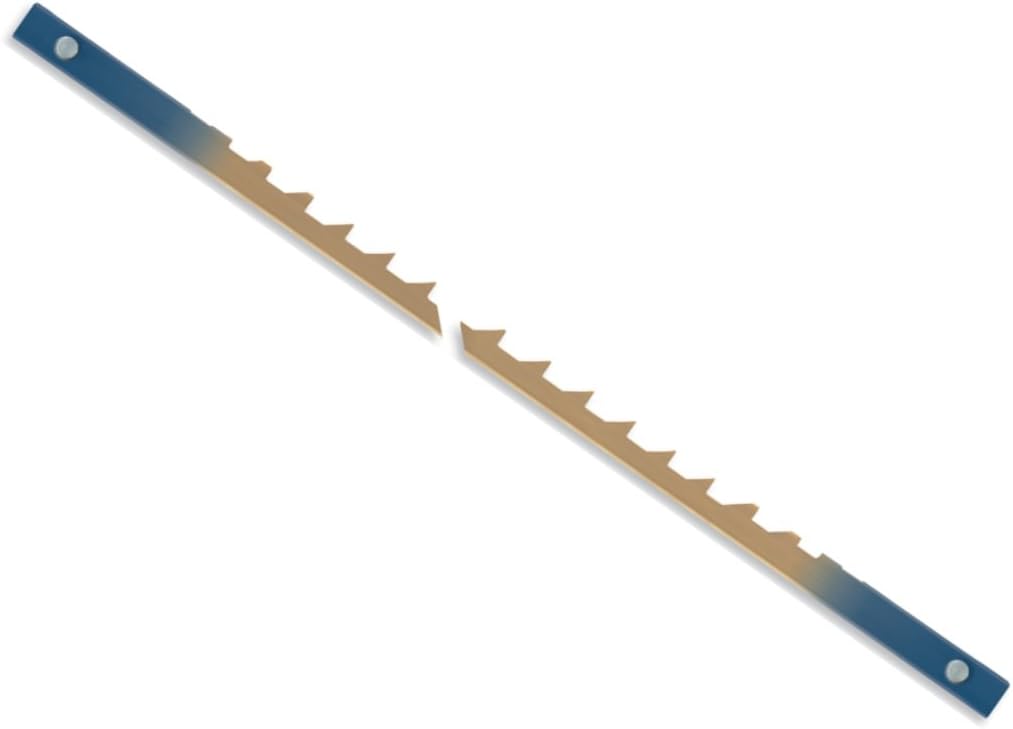 Pinned Skip 3" Pack of 12 15 Teeth Per Inch Woodworking Sawblades