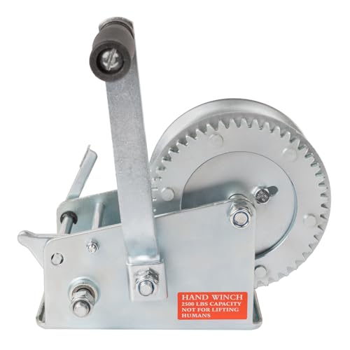 Cabrestante manual Kimpex 2500 lbs doble velocidad miniatura 3