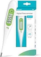 Thermometer for Adults, Oral Thermometer for Fever, Medical Thermometer with Fever Alert, Memory Recall, C/F Switchable,...