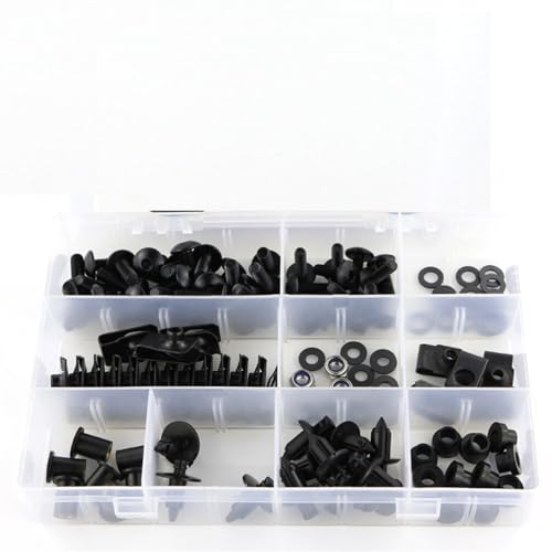 Vis carénage moto Yamaha R1 1998-2001 cassées ? Kit complet de remplacement noir