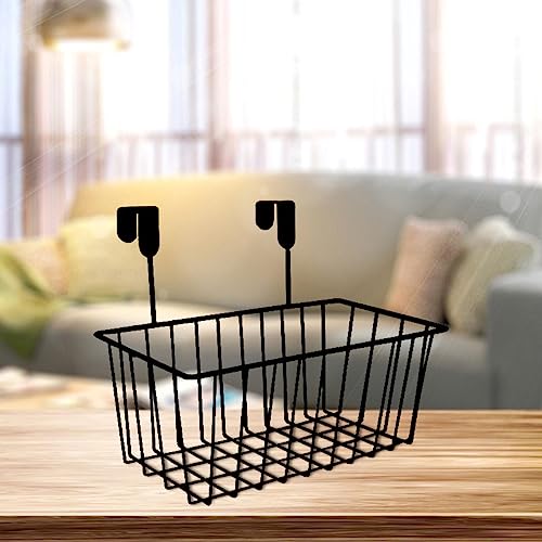 Generic 70061944165675924 Grid Storage Baskets With Hooks, Metal Hanging Basket,Kitchen Storage Organizer Holder thumb #3