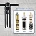 104421U Cartridge Puller Tool Replacement Compatible for Moe-n 1200,1222,1225 Series, Bathtub Shower Valve Parts and Removal Tool, Single Handle Cartridges, Plumbing Tool(COLOR:Black)