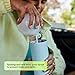 Willow Wave - Wearable Manual Breast Pump - Fits Fully in Bra - Ergonomic Handle - 24mm Soft Silicone Flange - Wearable Breastfeeding Pump - Hospital Grade Suction - Postpartum Essentials - Holds 5oz
