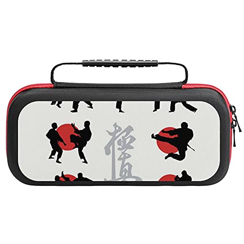 Kyokushin Karate Switch Carrying Case Protective Tote Bag Hard Shell Travel Carry Cover Pouch For Nintendo Switch