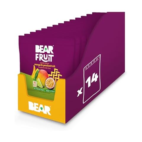 BEAR Fruit Dried Mango & Passionfruit Packs Cover