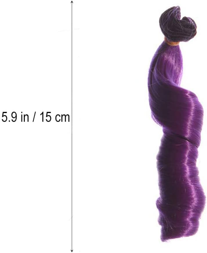 80% Off Discount AIDOLLA 6PCS Doll Accessories Curly Hair Synthetic Fiber Wig Hair High Temperature Fiber Imitation Wool Roll Doll Hair 5.90''x39.37'' for DIY 1/3 1/4 1/6 BJD SD Doll Wigs (04) Flash Sale AIDOLLA 6PCS Doll Accessories Curly Hair Synthetic Fiber Wig Hair High Temperature Fiber Imitation Wool Roll Doll Hair 5.90''x39.37'' for DIY 1/3 1/4 1/6 BJD SD Doll Wigs (04)