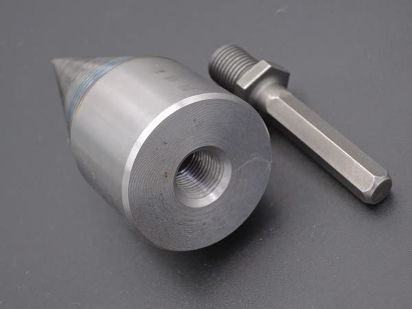 Amazon.co.jp: 薪割り コーンスプリッター 六角軸 ドリル用 薪ストーブ