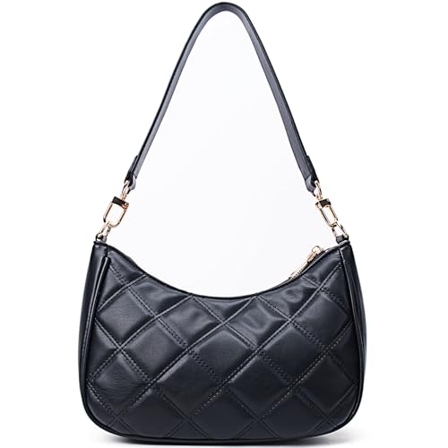 Image of CYHTWSDJ Shoulder Bags for Women, Cute Hobo Tote Handbag Mini Clutch Purse with Zipper Closure