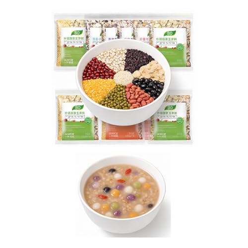 Mélange bouillie multigrains contre les baisses d'énergie avec le congee de 75g