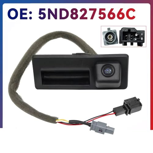 Interrupteur coffre étanche 5ND827566C avec support caméra de recul robuste pour Audi - 4