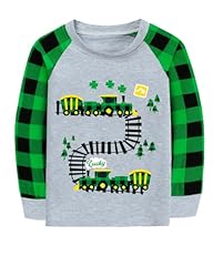 Shamrock Green Plaid Train