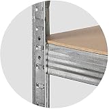 Regał metalowy magazynowy 180 x 90 x 40 cm 875 kg Humberg HR-812