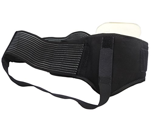 Wonder Care-Single Left Inguinal Hernia Belt Support Brace - Truss Brace with 1 Removable Compression pad and Adjustable Groin Strap-hernia belt for men left side - comfort truss hernia belt - Large