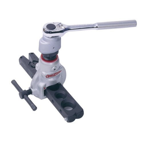 Super Flaring Tool Set (Eccentric) Ratchet Handle Type, New Refrigerant, New TF456WRH