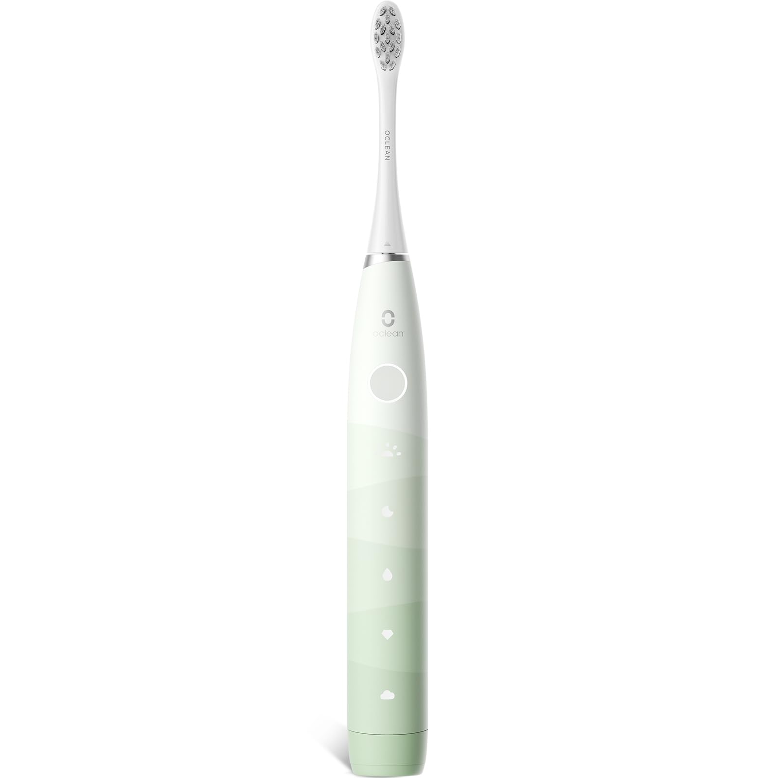 Oclean Elektryczna szczoteczka do zębów, 180 dni pracy baterii, Sonic Electric Toothbrush do podróży, 5 trybów pracy, szczoteczka do zębów z wodoszczelnością IPX7, do 2-minutowego timera, zielona