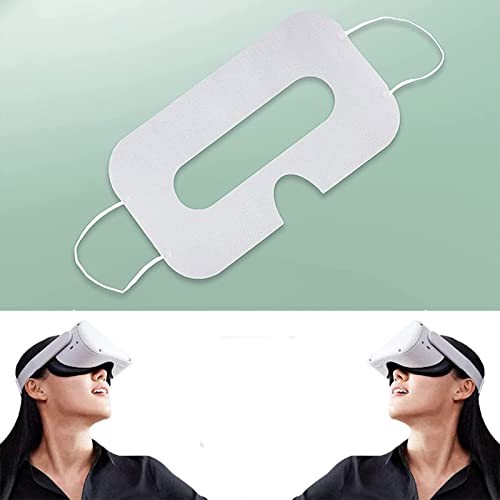 50 Stück VR-Brille, Einweg-3D-Volltonbrille, weiches und atmungsaktives Fleece-Gewebe für VR-Brillen - Image 4