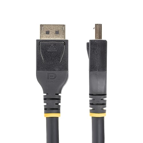 StarTech.com 10m (33ft) Active DisplayPort 1.4 Cable, 8K DP Cable with HBR3, HDR10,8K 60Hz, 4K 120Hz - M/M DP Cord - Image 2