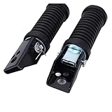 Motorrad-Fußstützen für GS125 GN125,Aluminiumlegierung Metall Austausch Montagezubehör