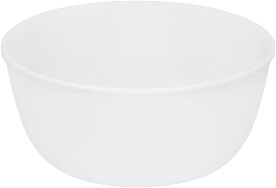 CORELLE 1117059 Livingware Soup Bowl Set (3Piece Set), Winter Frost