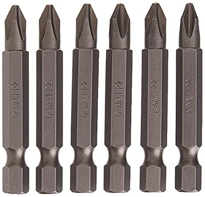 DEWALT DW2022B6# 2 Phillips 2-Inch Bit-6