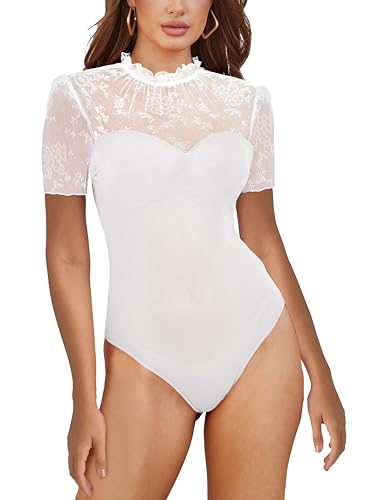 Amazon.com: UEOIOW Women's Sexy Mock Turtle Neck Short