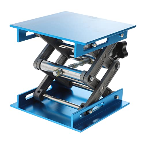 NAMOARLY Lifts Lift Table Labs Stand Lifting Table Stand Laboratory Lifting Jack Lift Laboratory Support Jack Lift Table Stand Lifter Table Stainless Lifting Jack Platform Aluminum
