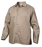 Lavable a máquina Lincoln Electric Camisa de soldadura de tela ignífuga XL caqui