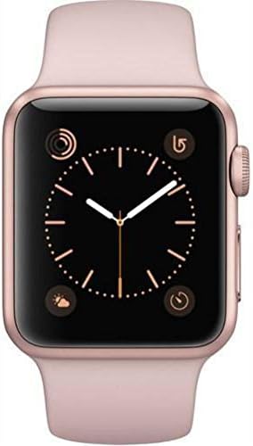 Apple Watch Series 1-38mm Rose Gold Aluminium Case with Pink Sand Sport  Band, MNNH2: Buy Online at Best Price in UAE - Amazon.ae