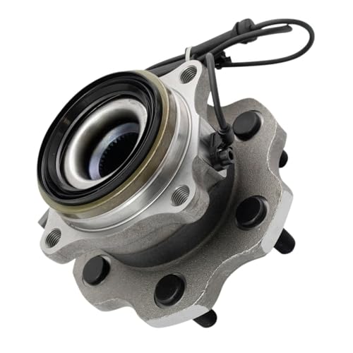 Image of Detroit Axle - 5.6L Rear Wheel Bearing Hubs for Infiniti QX56 QX80 Nissan Armada, 2 Wheel Bearing and Hubs Assembly Replacement Pair Hubs