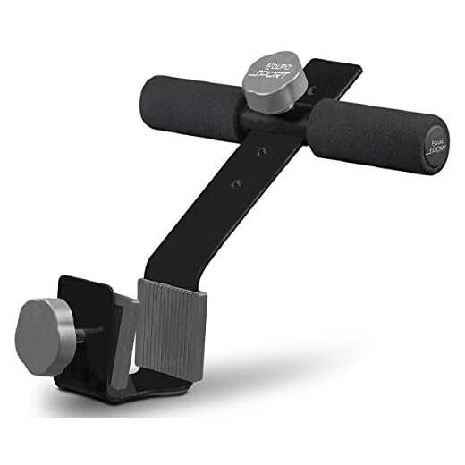 Aduro Sport Doorway Sit-Up Exercise Bar, Adjustable Reinforced Steel with Padded Ankle Bar, Perfect for Home Work or Travel - Fits Any Door