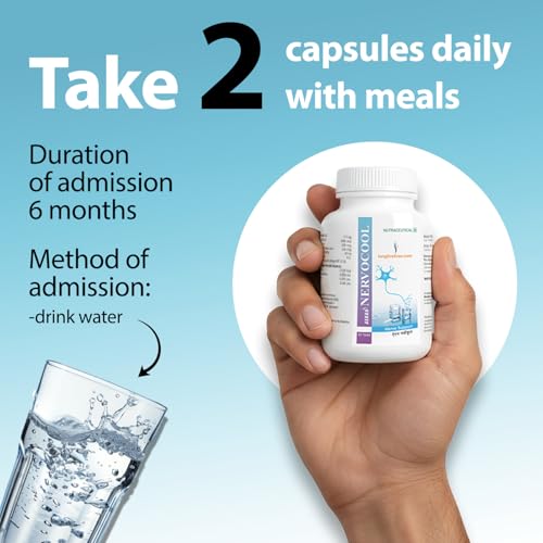 Image of Nervocool Nerve Support Supplement, 60 Tablets - Helps Reduce Pain, Numbness & Tingling in Hands & Feet due to Neuropathy